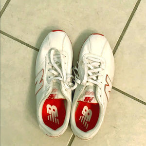 New Balance Leather Running Sneakers  White sz. 10